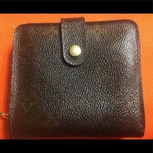 Louis Vuitton Monogram Compact Wallet- Authentic